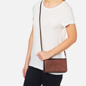 Coach foldover Crossbody Bag